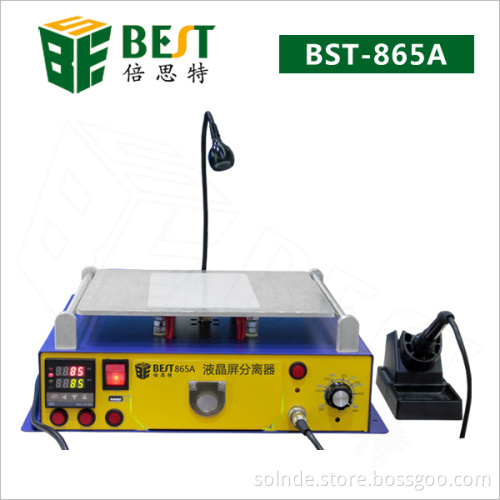 Gold Separator lcd touch screen glass machine for refurbishing old broken smart phone screen